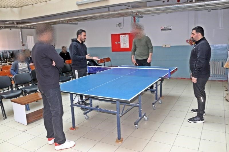 PATNOS AÇIK CEZA İNFAZ KURUMU’NDA MASA TENİSİ TURNUVASI DÜZENLENDİ