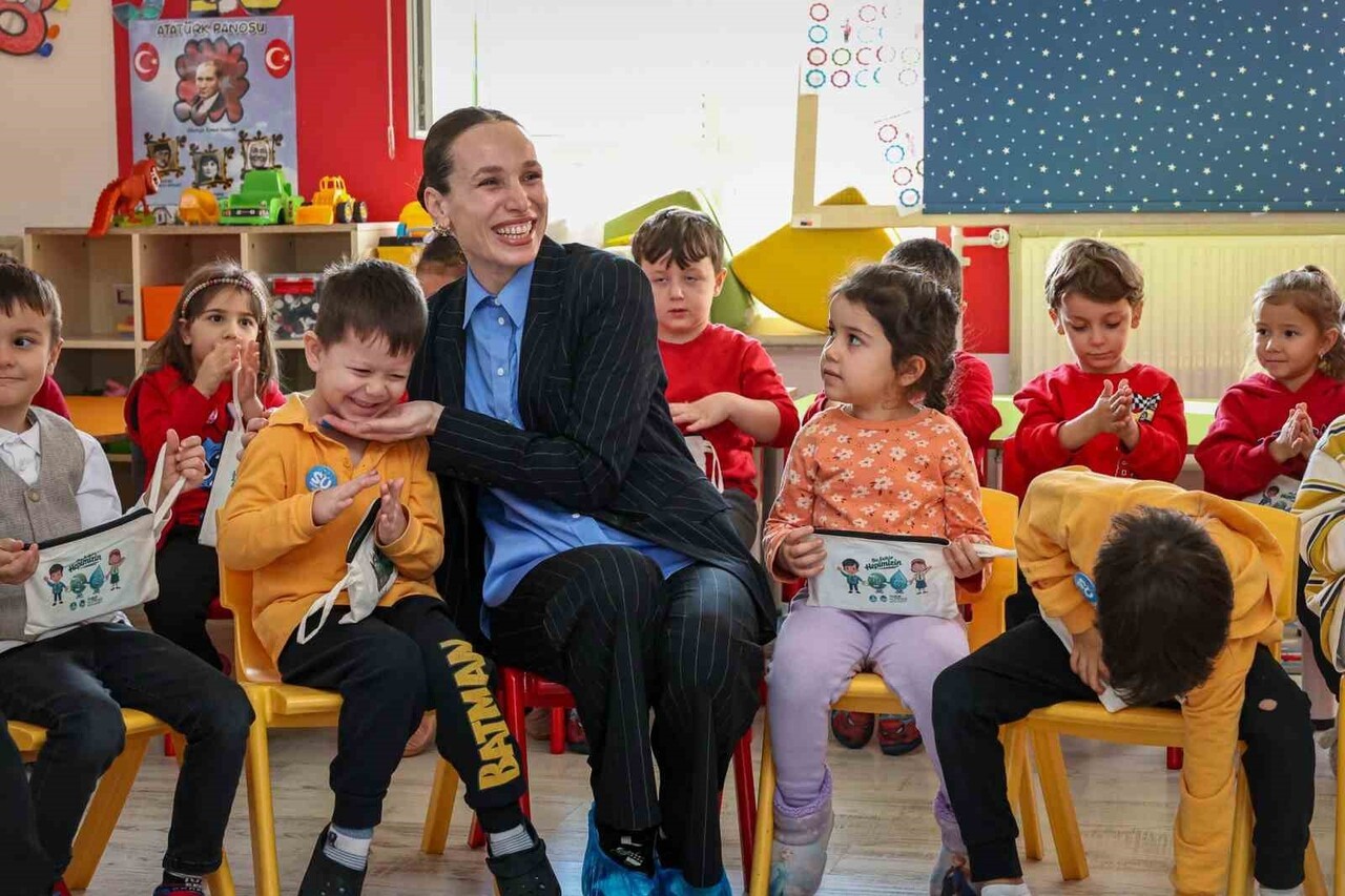 SAKARYA BÜYÜKŞEHİR BELEDİYESİ SU VE KANALİZASYON İDARESİ (SASKİ) TARAFINDAN ANAOKULU ÖĞRENCİLERİNE...