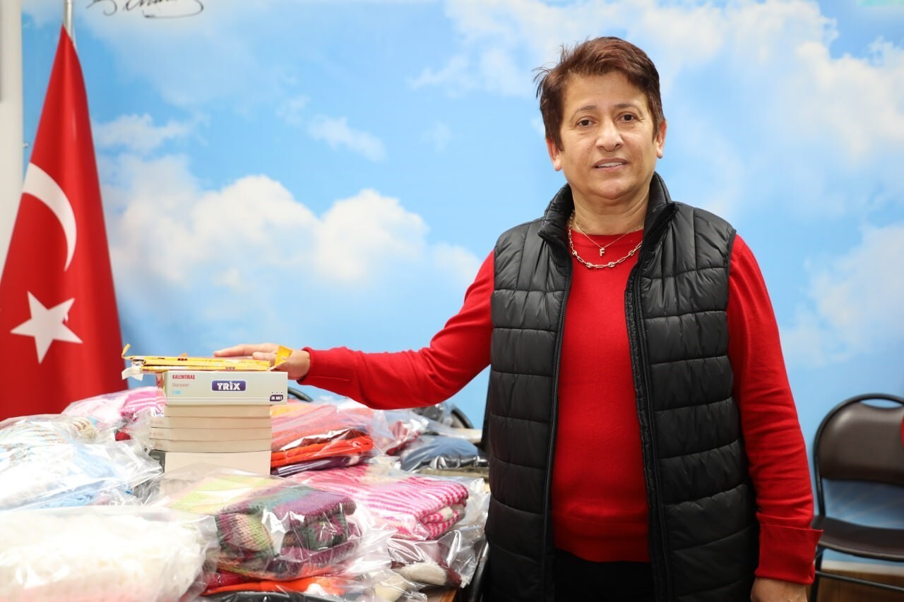 SAKARYALI KADINLARDAN KENDİLERİNDEN KİLOMETRELERCE UZAKTAKİ ÖĞRENCİLER İÇİN BİR ARAYA GELİP KENDİ...