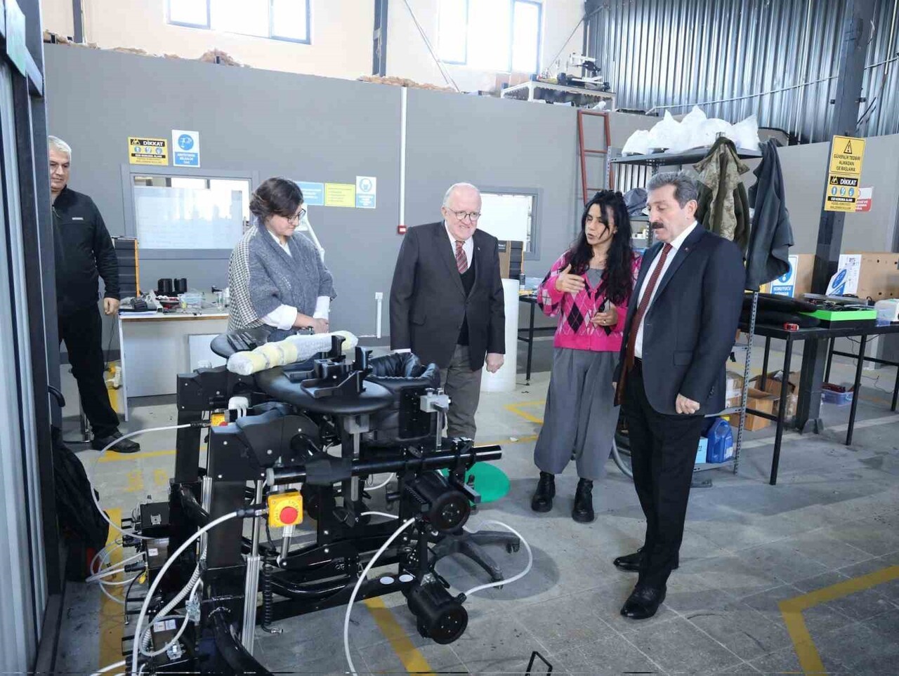 SAMSUN’DA TÜRK MÜHENDİSLER, FİZİKSEL ENGELİ BULUNAN BİREYLERİN REHABİLİTASYON SÜREÇLERİNE HAREKET...