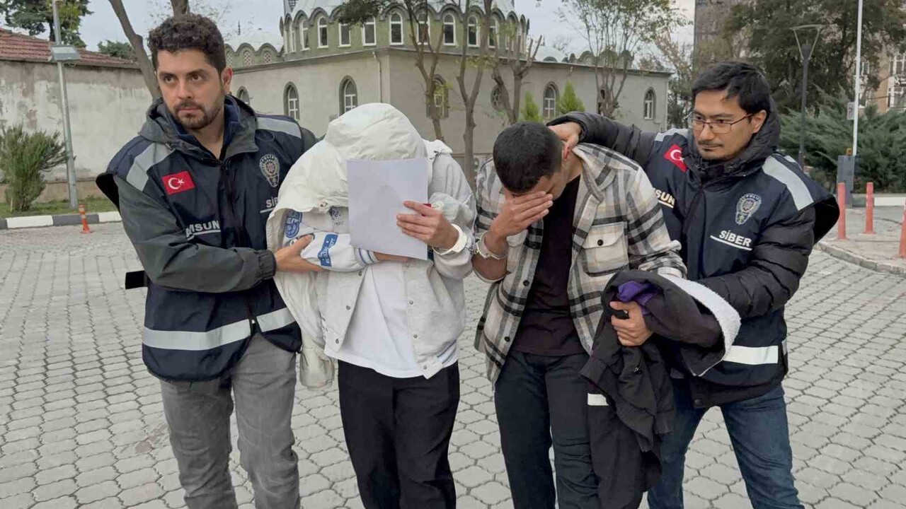 SAMSUN’DA YASA DIŞI BAHİS KAPSAMINDA YÜRÜTÜLEN SORUŞTURMA ÇERÇEVESİNDE GÖZALTINA ALINAN C.A.Y. VE...