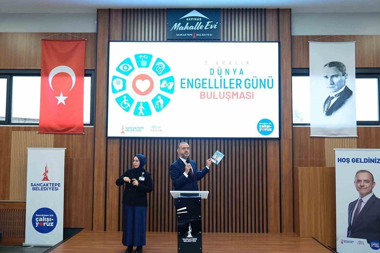 SANCAKTEPE BELEDİYE BAŞKANI ALPER YEĞİN, 3 ARALIK DÜNYA ENGELLİLER GÜNÜ DOLAYISIYLA AKPINAR...