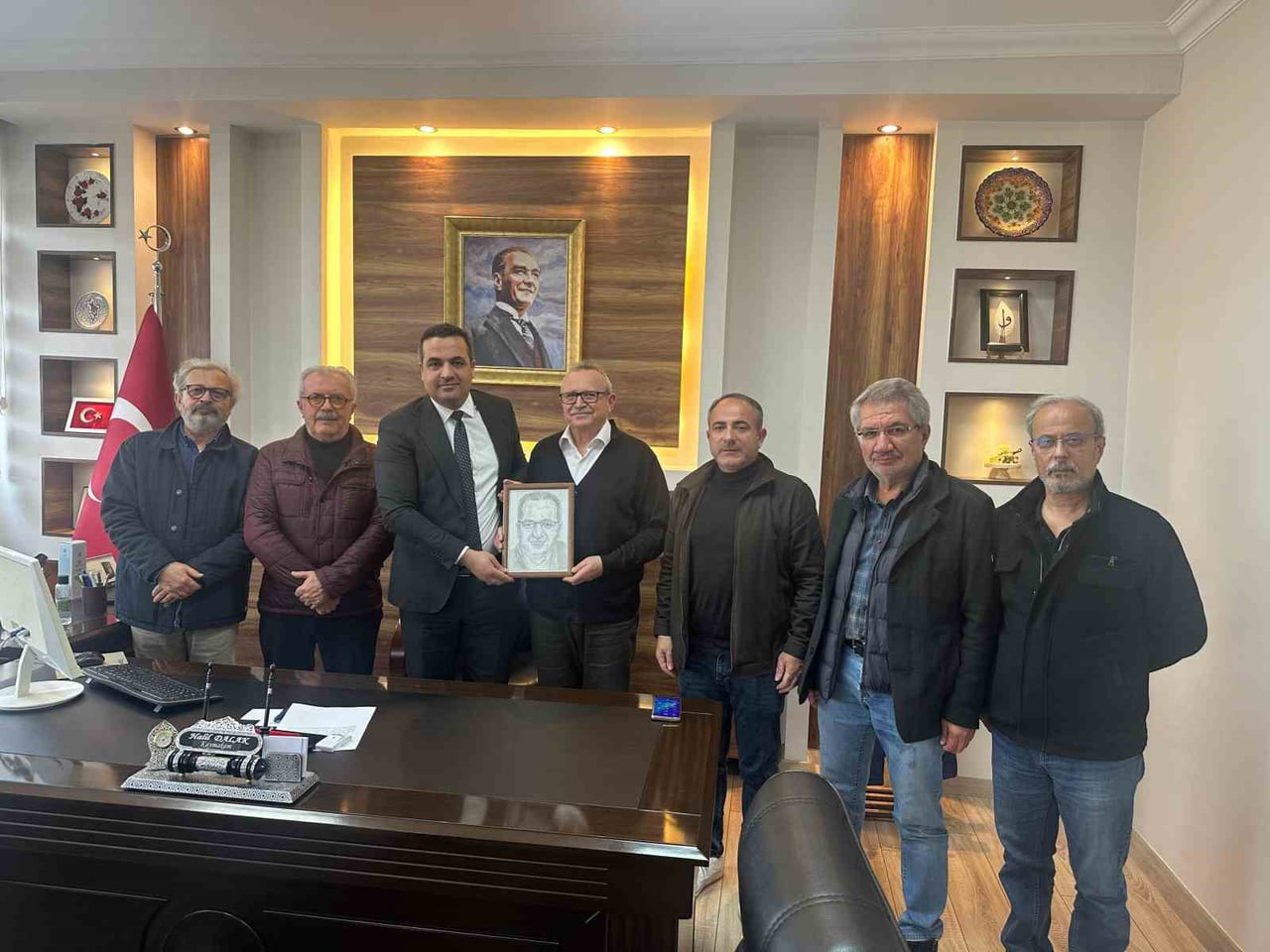 SARIGÖL KÜLTÜR VE TABİAT VARLIKLARINI KORUMA DERNEĞİ’NİN KAYMAKAM HALİL DALAK’A GERÇEKLEŞTİRDİĞİ...