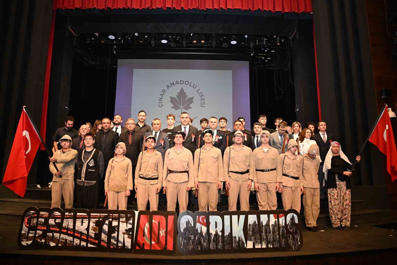 SARIKAMIŞ HAREKÂTI’NIN 111. YIL DÖNÜMÜ ÇERÇEVESİNCE BURSA İL MİLLÎ EĞİTİM MÜDÜRLÜĞÜ KOORDİNESİNDE...