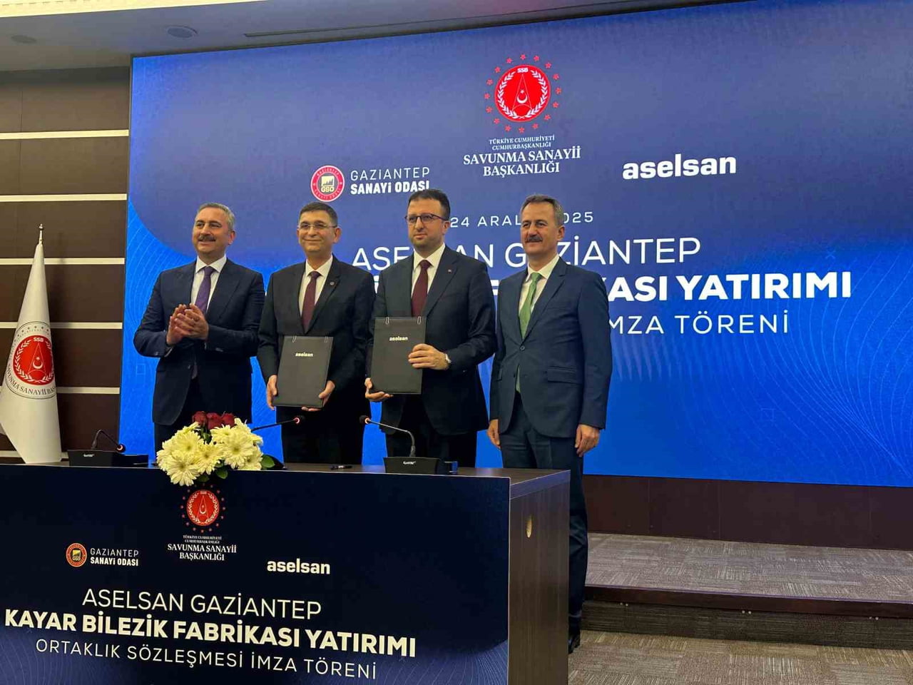 SAVUNMA SANAYİİ BAŞKANI HALUK GÖRGÜN, "SAVUNMA SANAYİİNE ÜRETİM YAPAN VE EYDEP PROGRAMIMIZ...