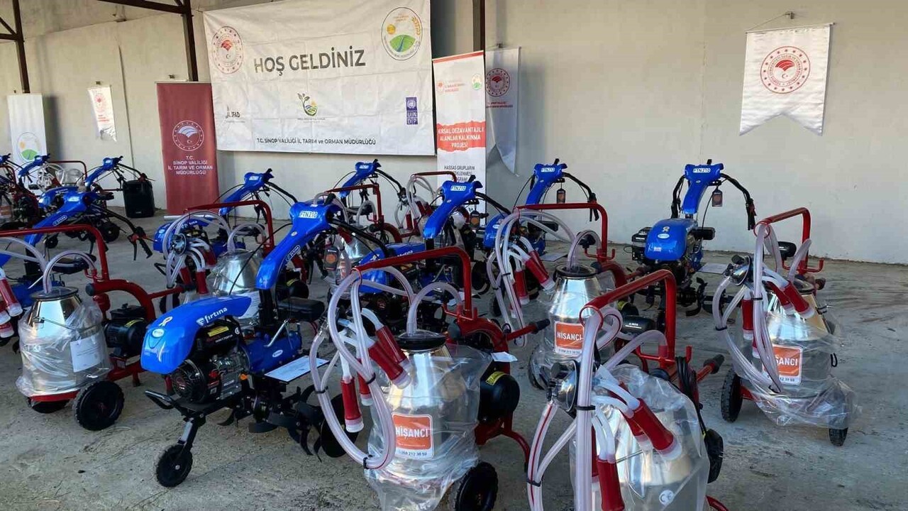 SİNOP’TA TARIM VE ORMAN BAKANLIĞI  TARAFINDAN YÜRÜTÜLMEKTE OLAN "KIRSAL DEZAVANTAJLI ALANLAR...