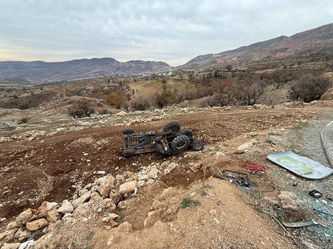 ŞIRNAK’IN GABAR DAĞI’NDA ENERJİ VE TABİİ KAYNAKLAR BAKANLIĞI’NIN FİDAN DİKİMİ ÇALIŞMALARI...