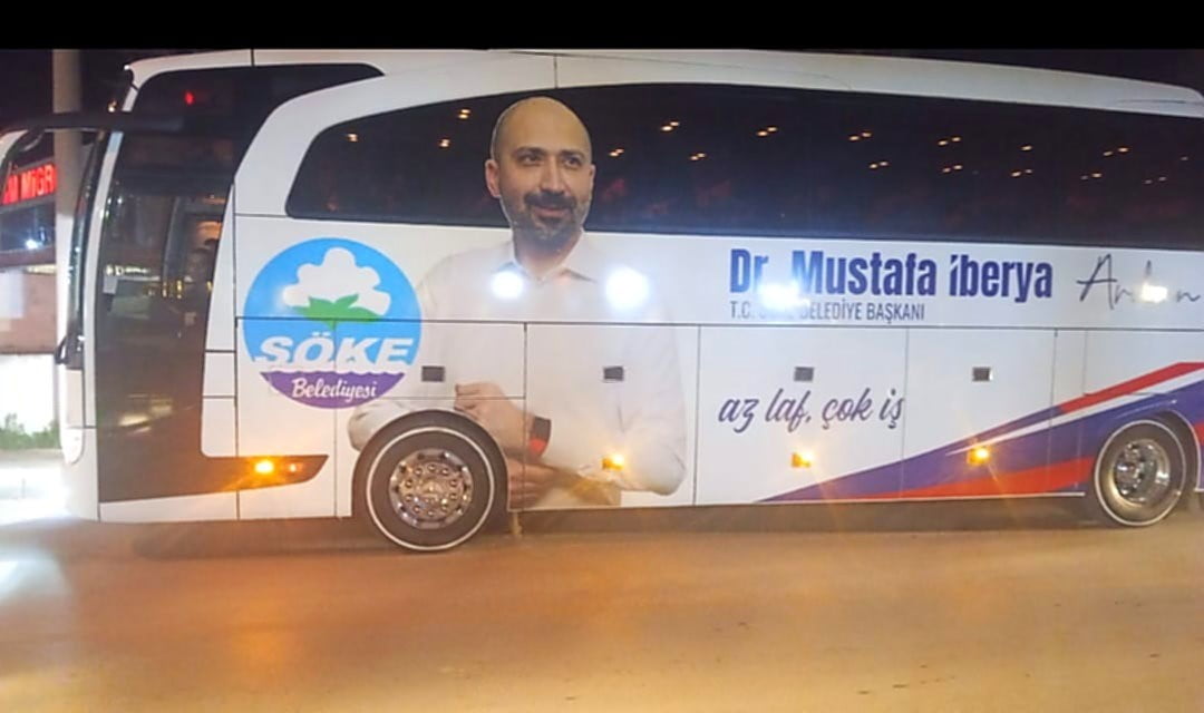 SÖKE BELEİDYESİ'NE YENİ OTOBÜS KAZANDIRILDI