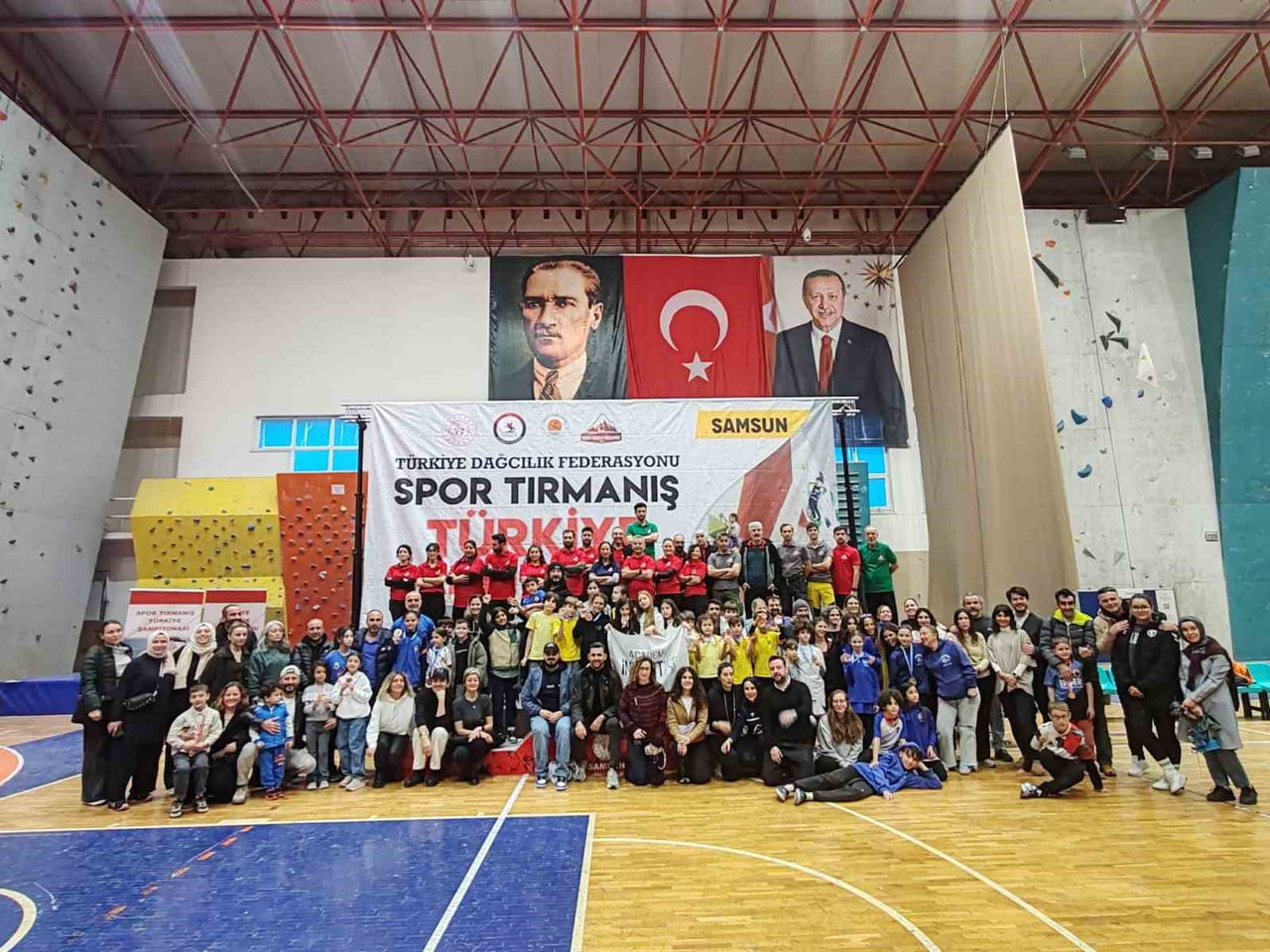 SPOR TIRMANIŞ TÜRKİYE KUPASI’NA EV SAHİPLİĞİ YAPAN SAMSUN’DA, 197 SPORCU EN YÜKSEĞE TIRMANABİLMEK...