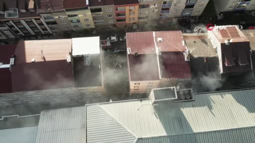 Sultangazi tekstil atölyesinde yangın paniğe yol açtı