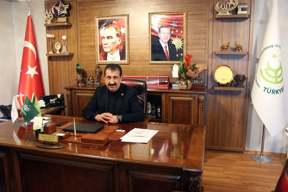 TARIMSAL ÜRETİM VE KÜÇÜKBAŞ YETİŞTİRİCİLERİ GENEL MERKEZİ (TÜRKYED) GENEL BAŞKANI NİHAT...