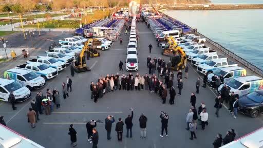 Tekirdağ'da dev yatırım: Yüzlerce araç alındı