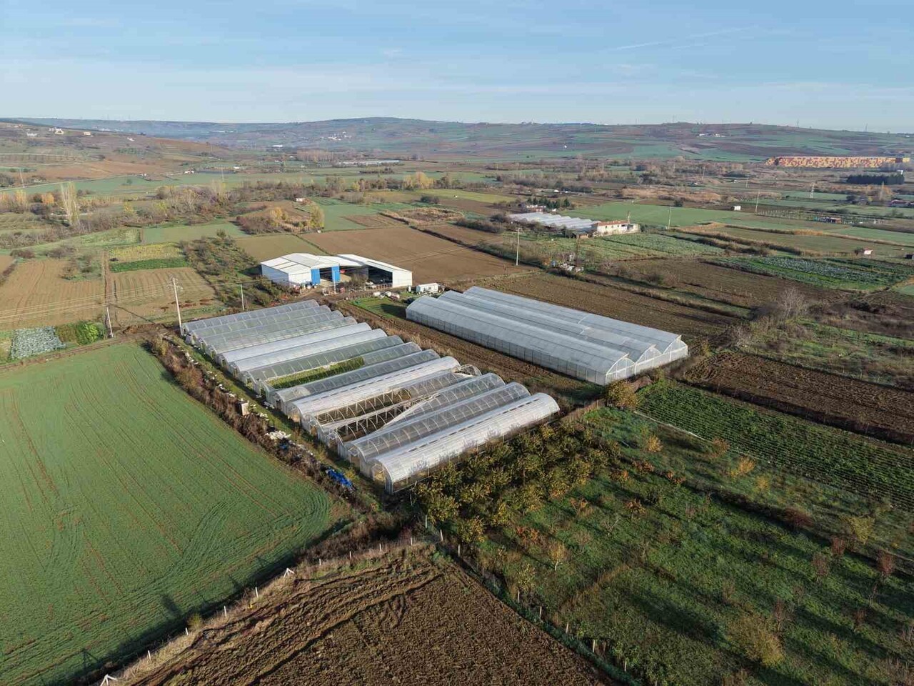 TEKİRDAĞ'DA ÜRETİCİLERİN SERALARINI YENİLEYEREK VERİMİ ARTIRMAYI AMAÇLAYAN PROJE KAPSAMINDA 70...