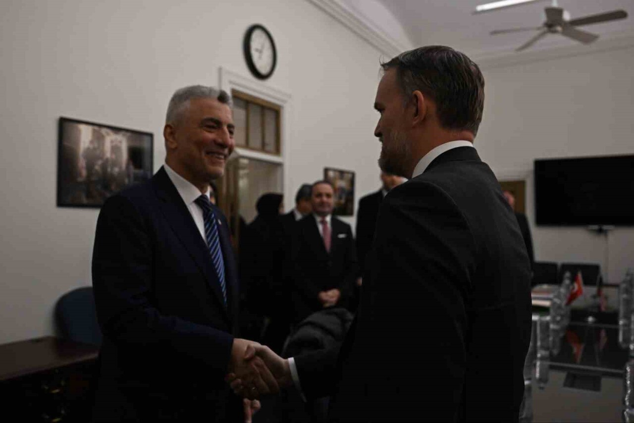 TİCARET BAKANI ÖMER BOLAT, ABD TİCARET TEMSİLCİSİ SAYIN JAMİESON GREER İLE GÖRÜŞTÜ.