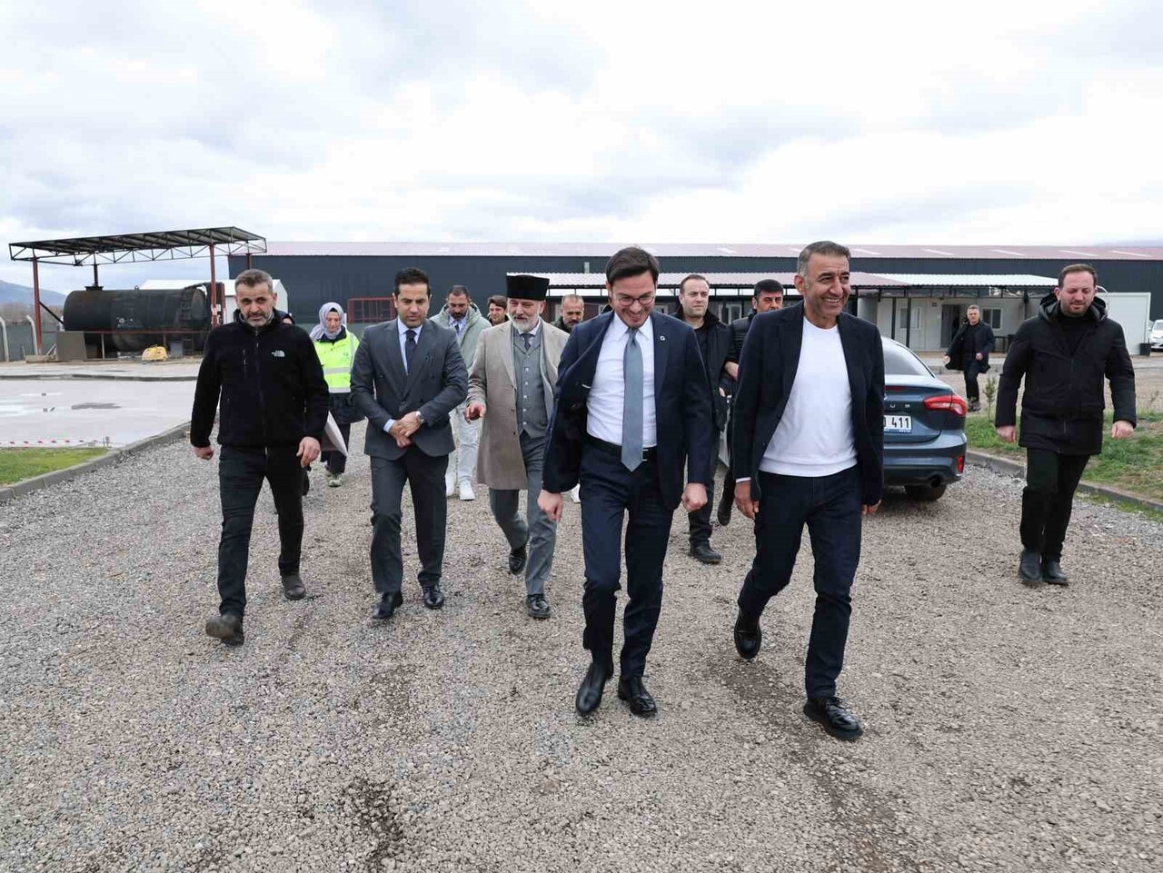 TOKAT (İHA) - TOKAT BELEDİYE BAŞKANI MEHMET KEMAL YAZICIOĞLU, YENİ YEŞİL KÜÇÜK SANAYİ SİTESİ’NDE...
