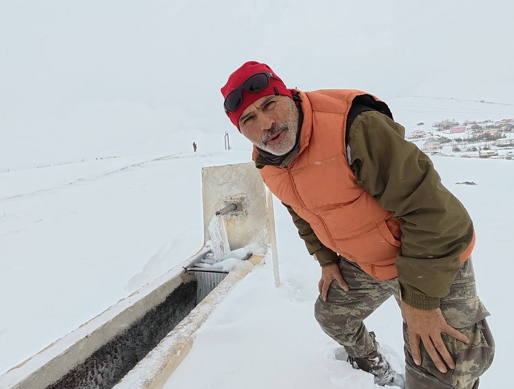 TOKAT’IN ÇATI KATI OLAN BAŞÇİFTLİK İLÇESİNDE HAVA SICAKLIĞININ EKSİ 10 DERECEYE KADAR DÜŞMESİYLE...