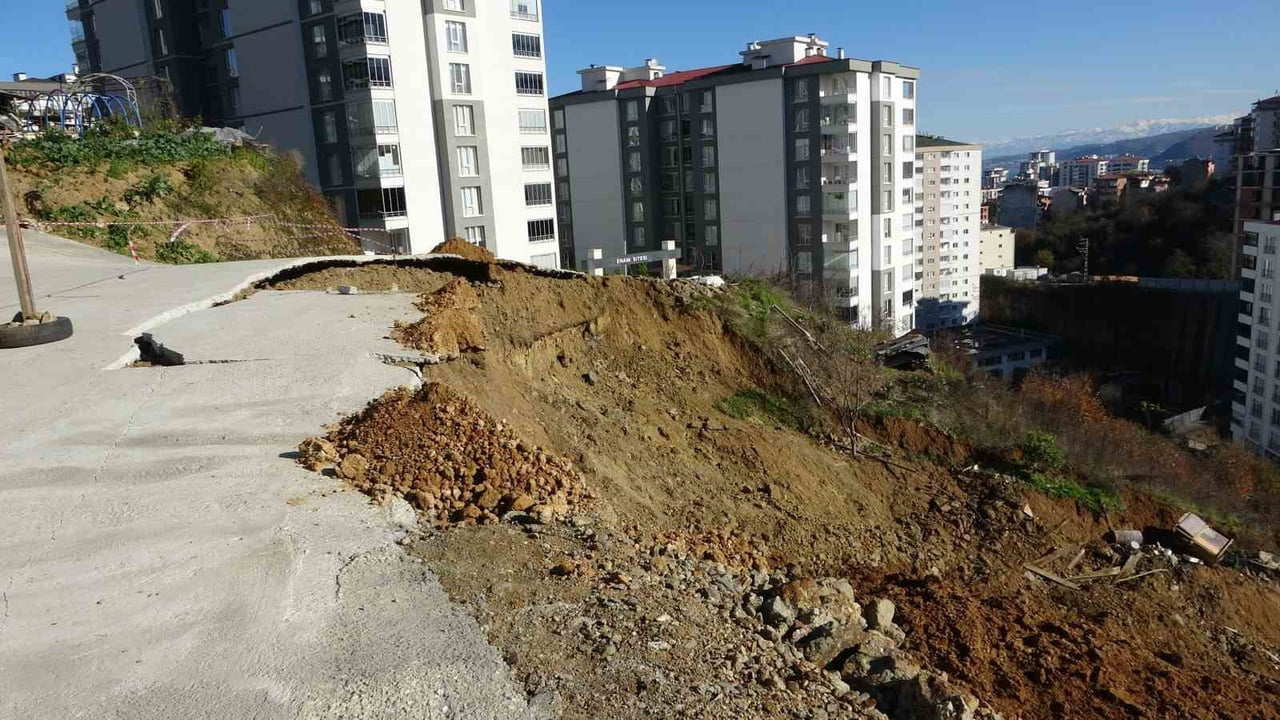 TRABZON'UN YOMRA İLÇESİNDE, GEÇMİŞ YILLARDA KAÇAK HAFRİYAT DÖKÜM SAHASI OLARAK KULLANILDIĞI...