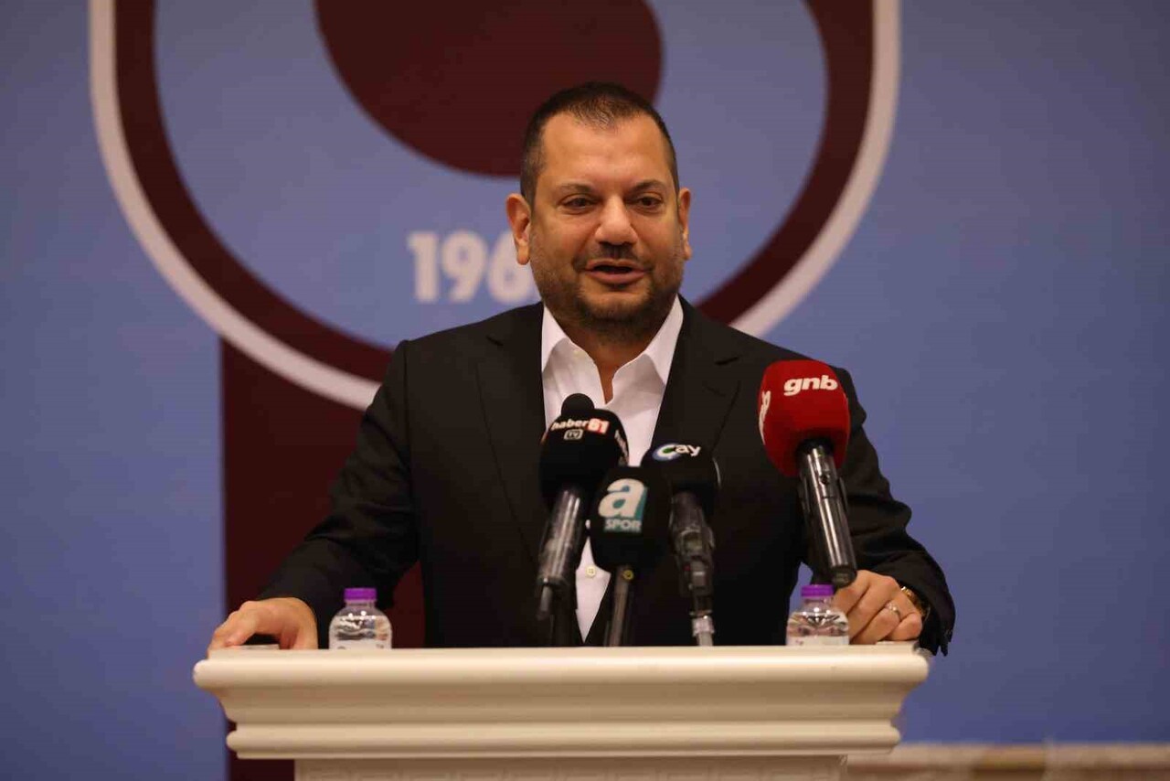 TRABZONSPOR BAŞKANI ERTUĞRUL DOĞAN PROGRAMDA KONUŞMA YAPTI