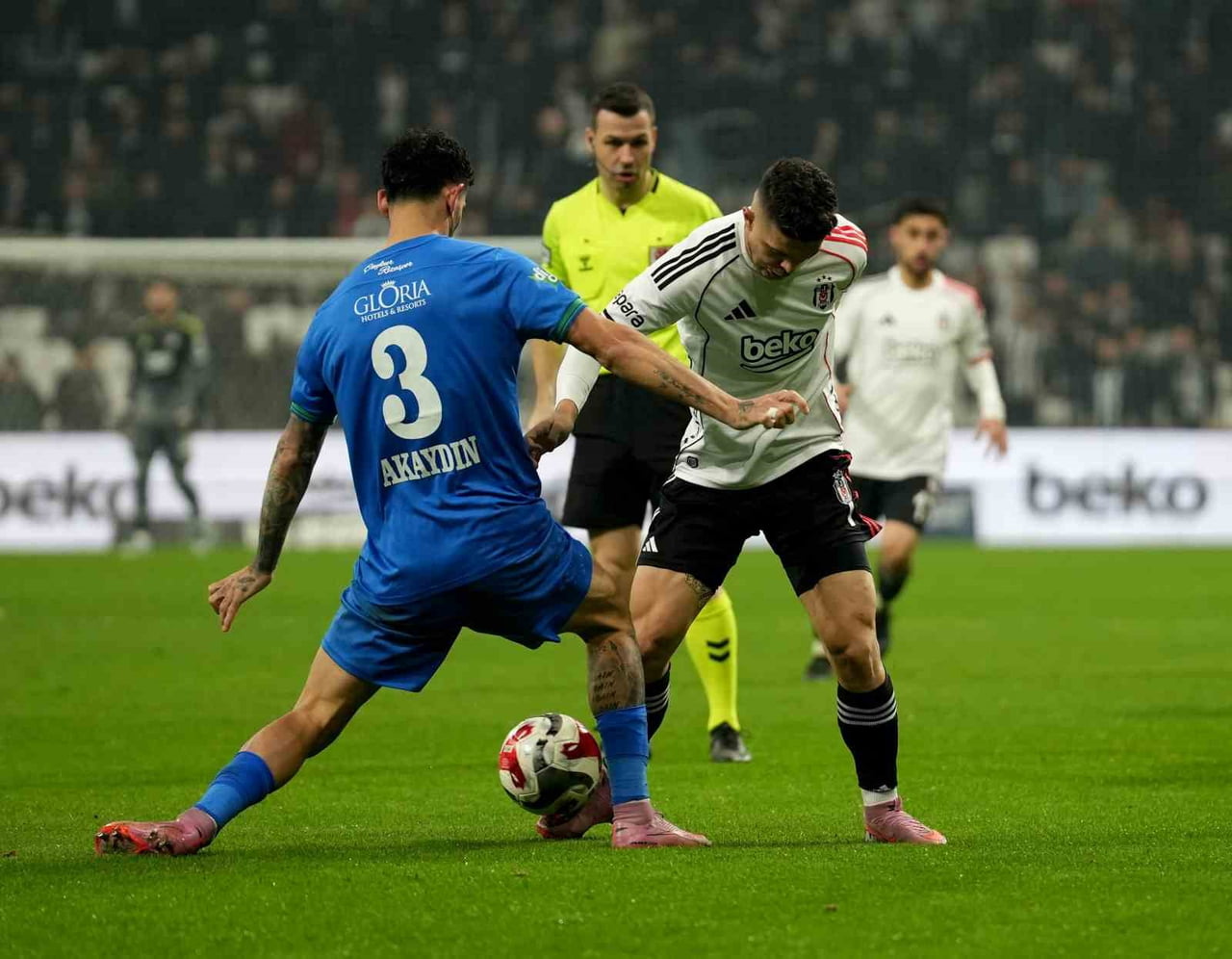 TRENDYOL SÜPER LİG’İN 17. HAFTASINDA BEŞİKTAŞ, EVİNDE KARŞILAŞTIĞI ÇAYKUR RİZESPOR'U 1-0 MAĞLUP...