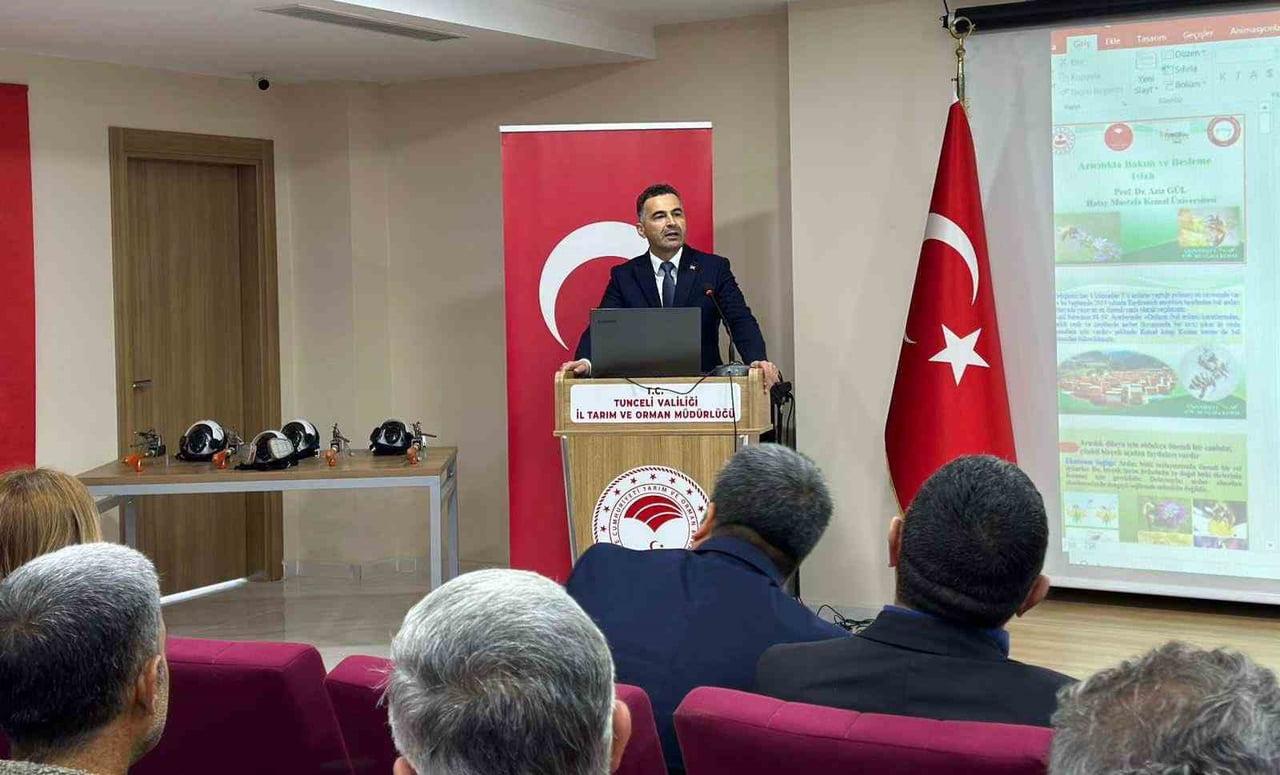 TUNCELİ İL TARIM VE ORMAN MÜDÜRLÜĞÜ İLE TUNCELİ ARI YETİŞTİRİCİLERİ BİRLİĞİ İŞ BİRLİĞİNDE...