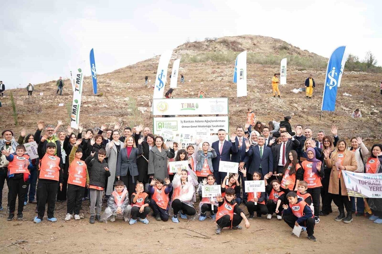 TÜRKİYE İŞ BANKASI, ORMAN GENEL MÜDÜRLÜĞÜ VE TEMA VAKFI İŞ BİRLİĞİYLE YENİDEN BAŞLATILAN "81 İLDE...