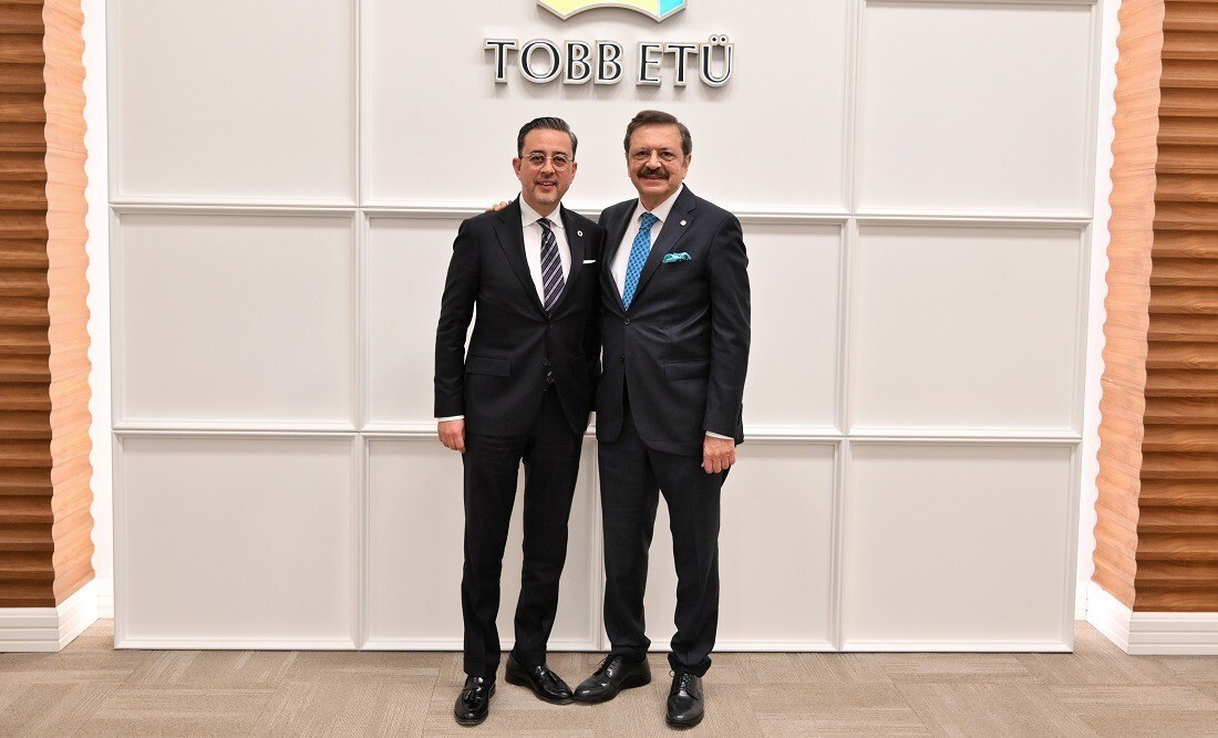 TÜRKİYE ODALAR VE BORSALAR BİRLİĞİ (TOBB) İLE DÜNYA ODALAR FEDERASYONU (WCF) BAŞKANI M. RİFAT...