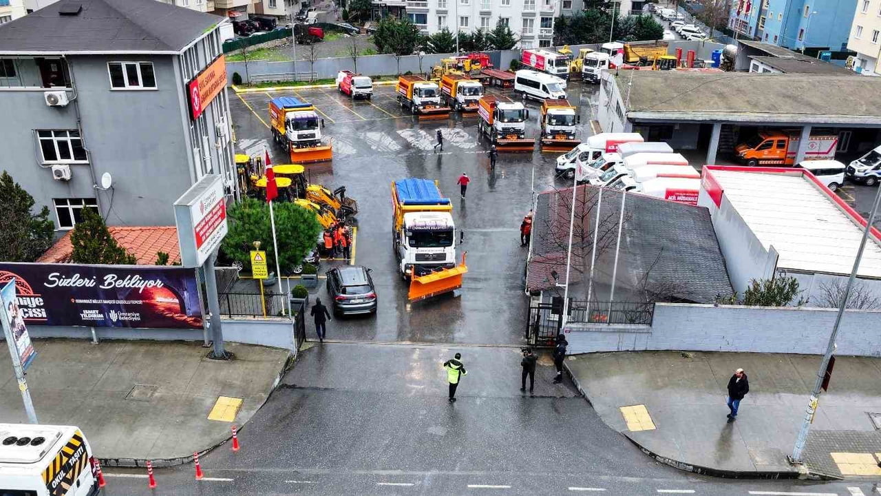 ÜMRANİYE BELEDİYESİ TARAFINDAN KIŞ MEVSİMİNDE YAŞANABİLECEK OLUMSUZLUKLARA KARŞI TÜM HAZIRLIKLAR...