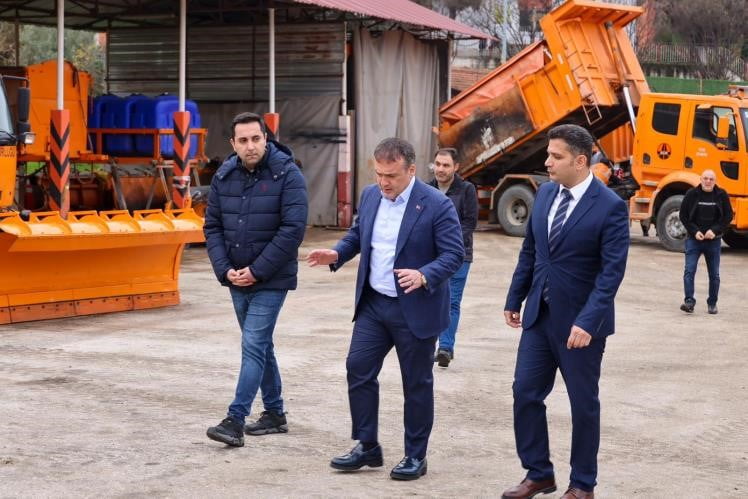 VALİ SÖZER'DEN KARAYOLLARINA KIŞ MESAJI