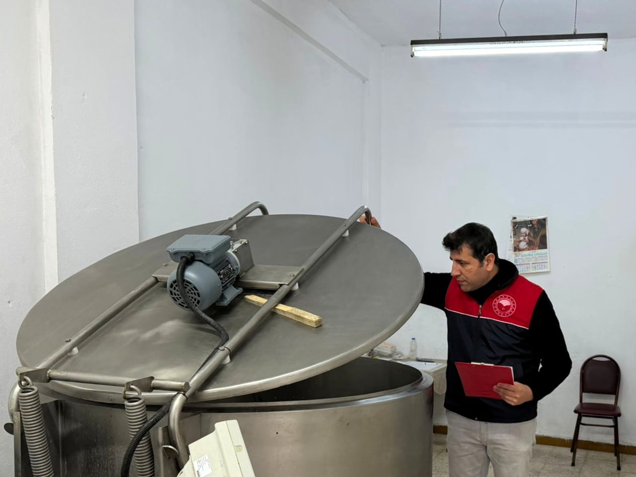 VİZE İLÇE  TARIM VE ORMAN MÜDÜRLÜĞÜ TEKNİK PERSONELLERİ TARAFINDAN, 5996 KANUN ÇERÇEVESİNDE SÜT...