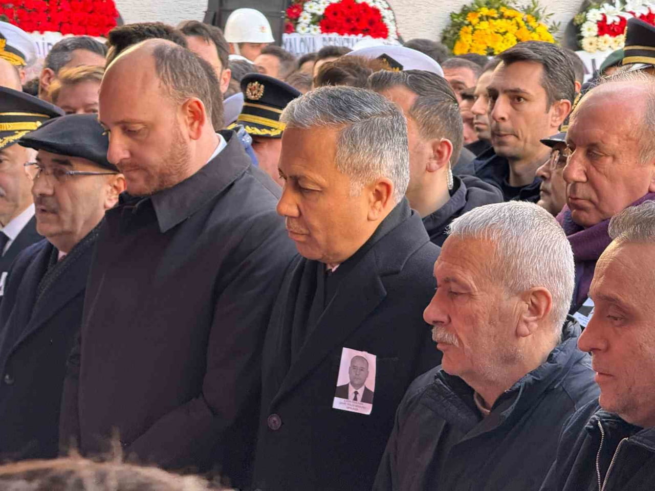 YALOVA'DA DEAŞ OPERASYONUNDA ŞEHİT DÜŞEN 3 POLİSTEN BİRİ OLAN İLKER PEHLİVAN (47) SON YOLCULUĞUNA...