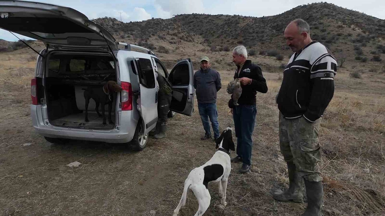 YOZGAT'TA İKİ GÜNLÜK KOTA KAPSAMINDA BÖLGEYE GELEN AVCILAR KURAKLIĞIN YABAN HAYVANI POPÜLASYONUNU...