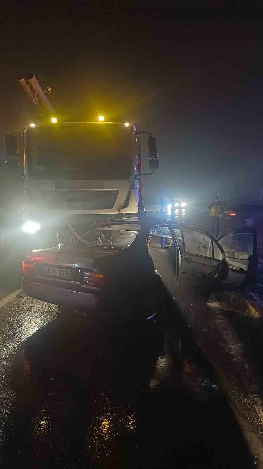 ZONGULDAK'IN ÇAYCUMA İLÇESİNDE MEYDANA GELEN TRAFİK KAZASINDA, BİR ENERJİ FİRMASINA AİT OLAN...