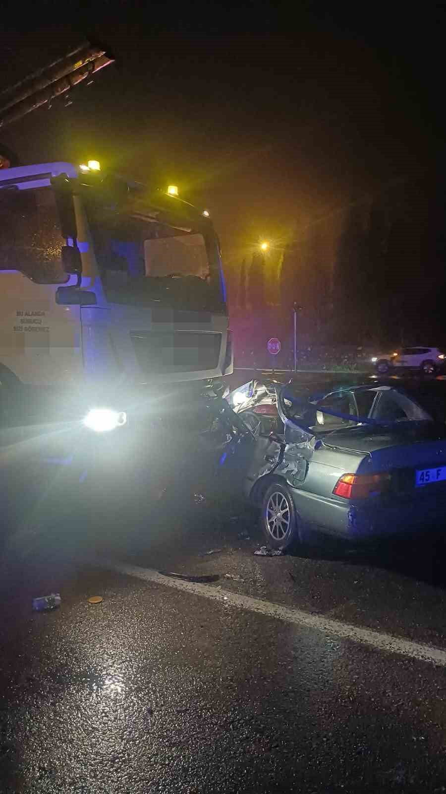 ZONGULDAK'IN ÇAYCUMA İLÇESİNDE MEYDANA GELEN TRAFİK KAZASINDA, BİR ENERJİ FİRMASINA AİT OLAN...