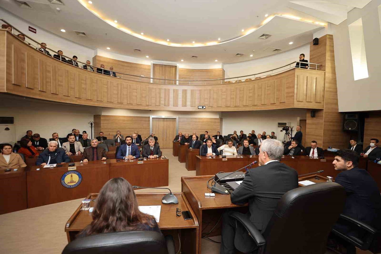 2026 YILININ İLK MECLİS TOPLANTISININ BİRİNCİ OTURUMU ŞAHİNBEY BELEDİYESİ MECLİS BAŞKANI MEHMET...