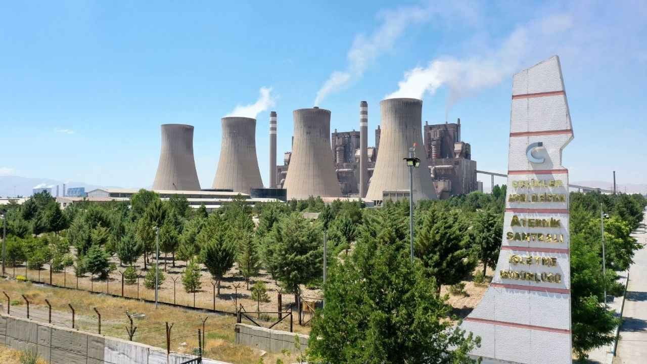 AFŞİN-ELBİSTAN A TERMİK SANTRALİ'NDE BACA GAZI FİLTRE SİSTEMLERİNE YÖNELİK YÜRÜTÜLEN ÇALIŞMALAR...