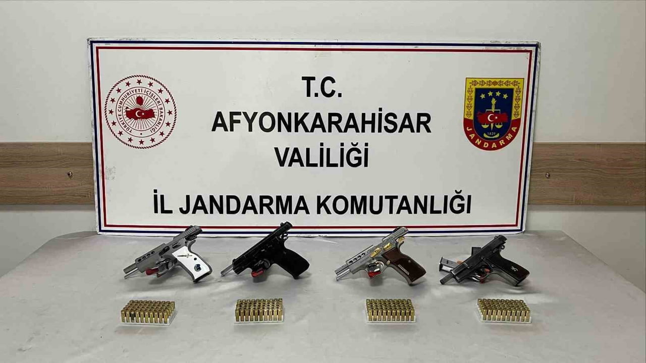AFYONKARAHİSAR’DA JANDARMA TARAFINDAN DÜĞÜNLERDE HAVAYA ATEŞ AÇAN ŞAHISLARA YÖNELİK YAPILAN...