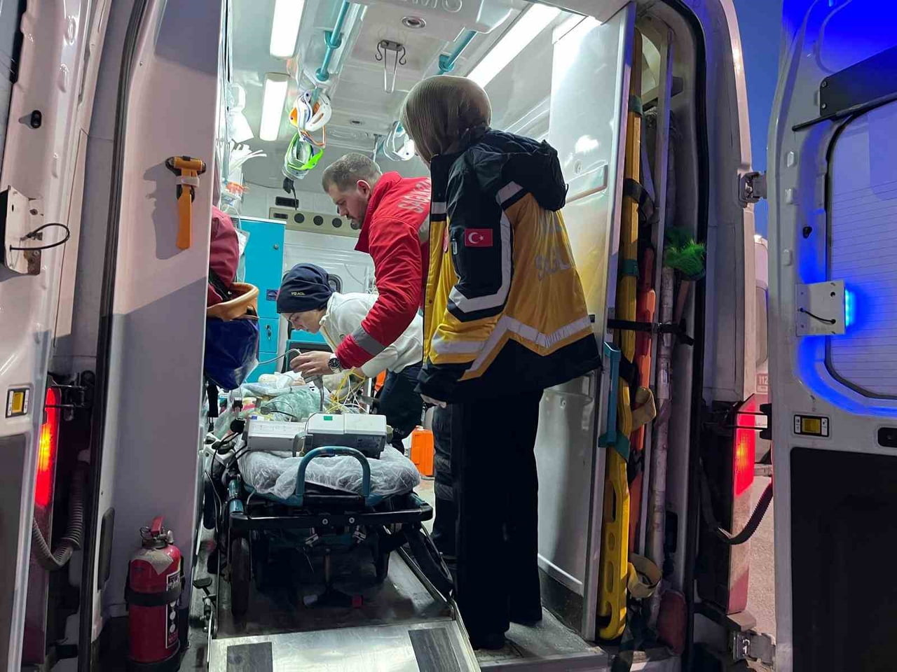 AĞRI'DA DOWN SENDROMU VE KALP HASTALIĞI BULUNAN 5 AYLIK BEBEK, KALP YETMEZLİĞİ GELİŞMESİ ÜZERİNE...