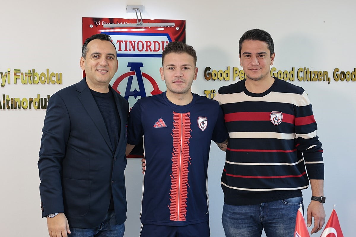 ALTINORDU, SON OLARAK KASTAMONUSPOR FORMASI GİYEN 31 YAŞINDAKİ ORTA SAHA OYUNCUSU İSMAİL GÜVEN’İ...