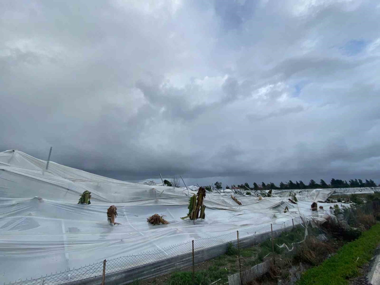 ANTALYA'NIN MANAVGAT İLÇESİNDE GECE SAATLERİNDE MEYDANA GELEN HORTUM CAMİ MİNARESİNİ YIKTI...