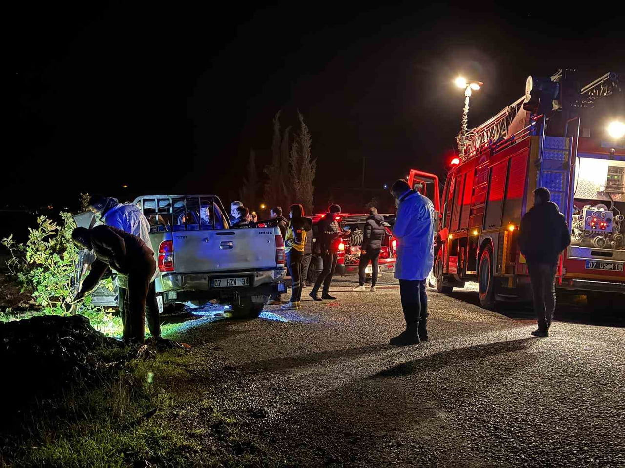 ANTALYA’NIN GAZİPAŞA İLÇESİNDE BİR KİŞİ, ARAÇ İÇERİSİNDE YANMIŞ HALDE ÖLÜ...