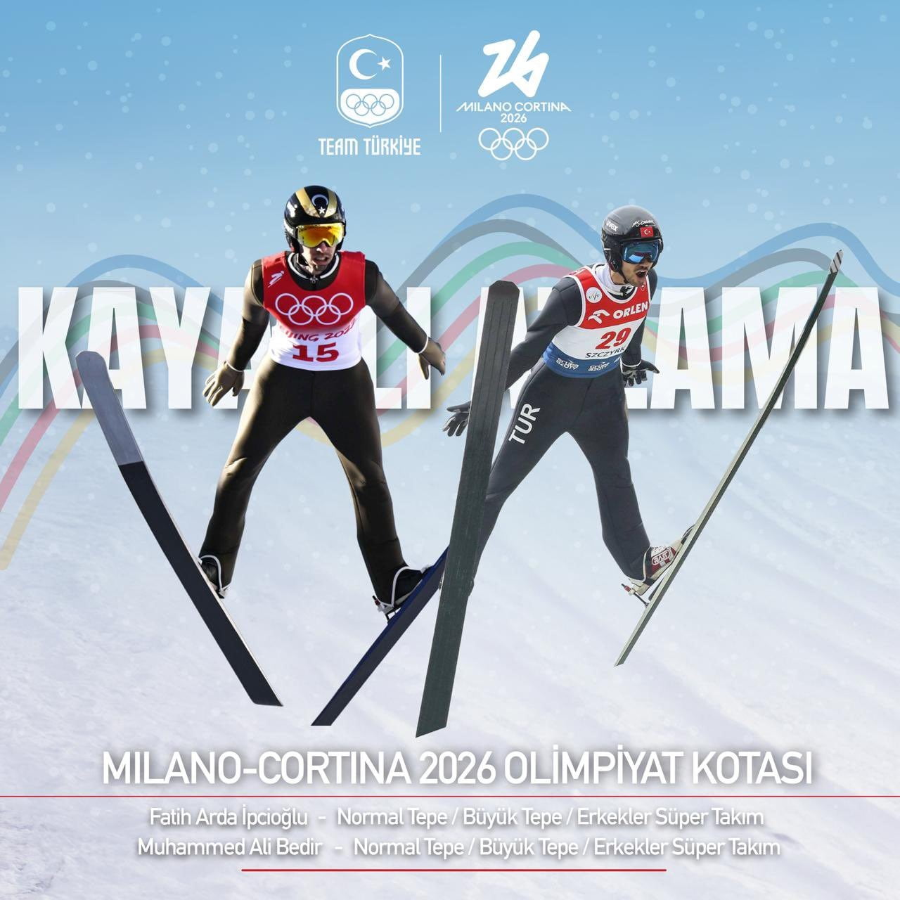 ARAS ELEKTRİK DAĞITIM SPOR KULÜBÜ SPORCULARI FATİH ARDA İPÇİOĞLU VE MUHAMMED ALİ BEDİR...