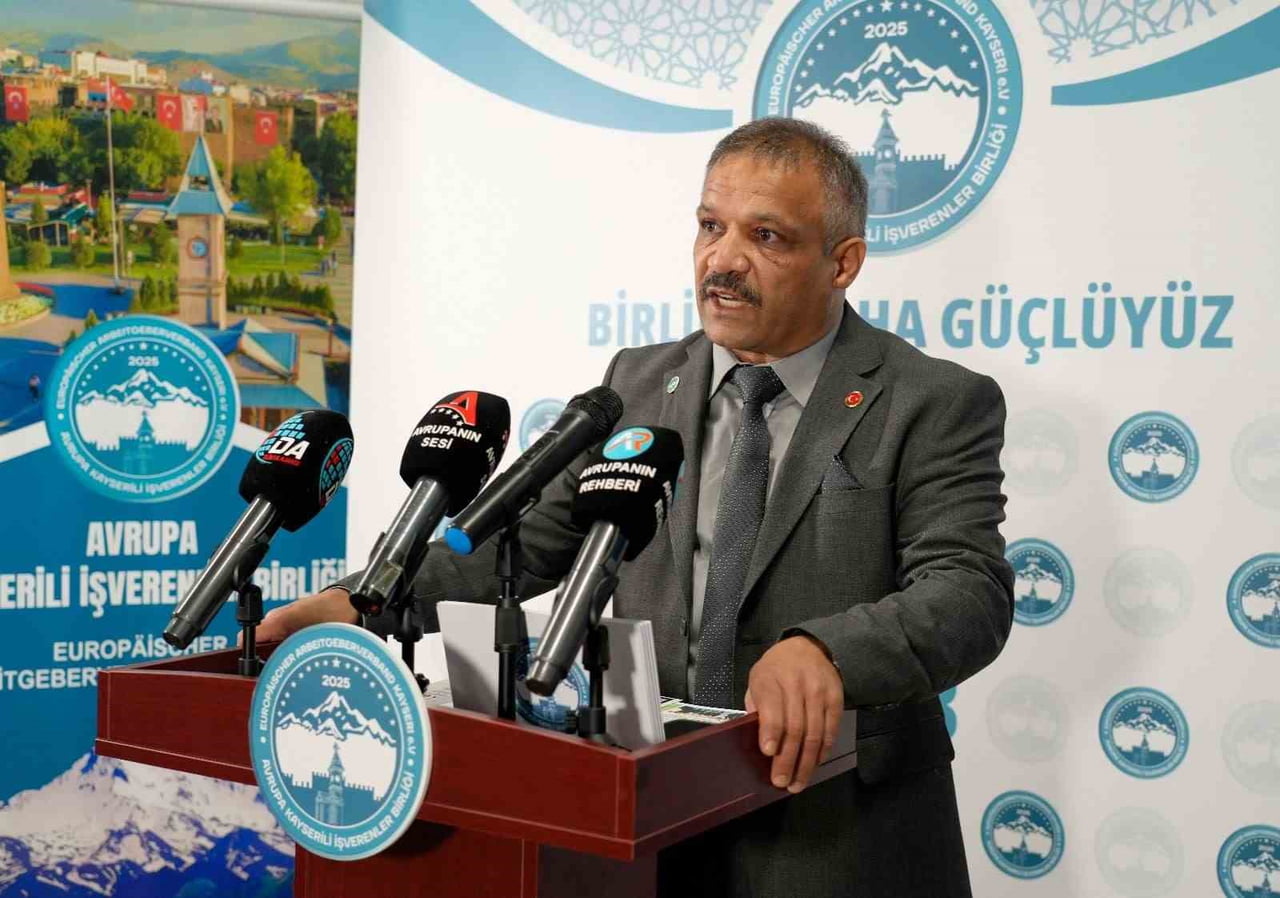 AVRUPA KAYSERİLİ İŞVERENLER BİRLİĞİ (AKİB) GENEL BAŞKANI ALİ HIZAR, AVRUPA’DA SON DÖNEMDE ARTIŞ...