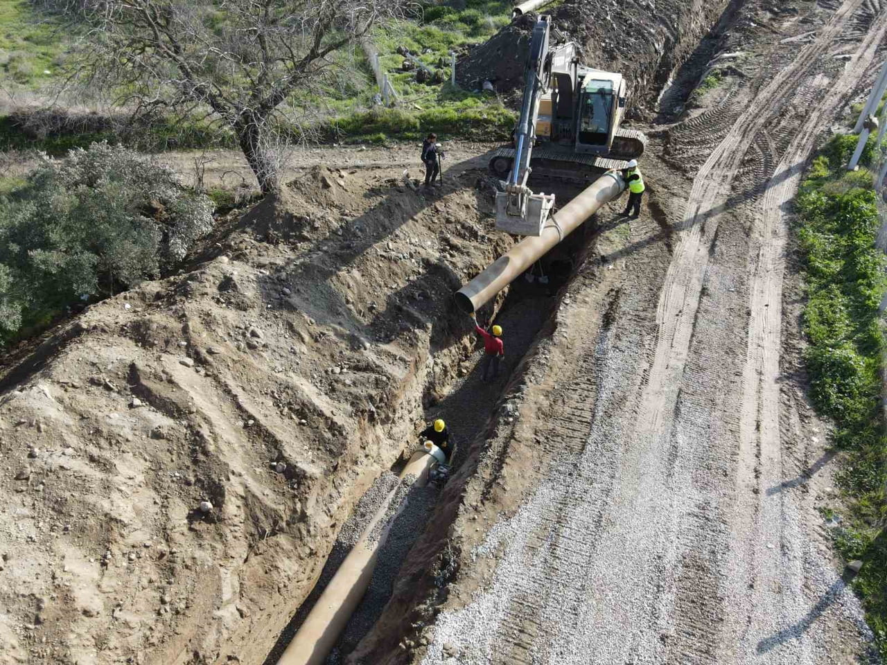 AYDIN’IN BOZDOĞAN İLÇESİNDE 49 BİN 80 DEKAR ARAZİYE FAYDA SAĞLAYACAK OLAN BOZDOĞAN OVASI SULAMASI...