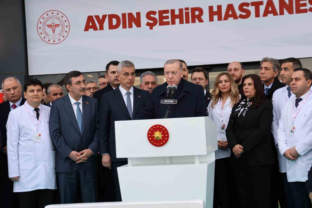 AYDIN’IN EFELER İLÇESİNDE YAPIMI TAMAMLANAN VE AYDA ORTALAMA 450 BİN HASTAYA HİZMET VERECEK AYDIN...