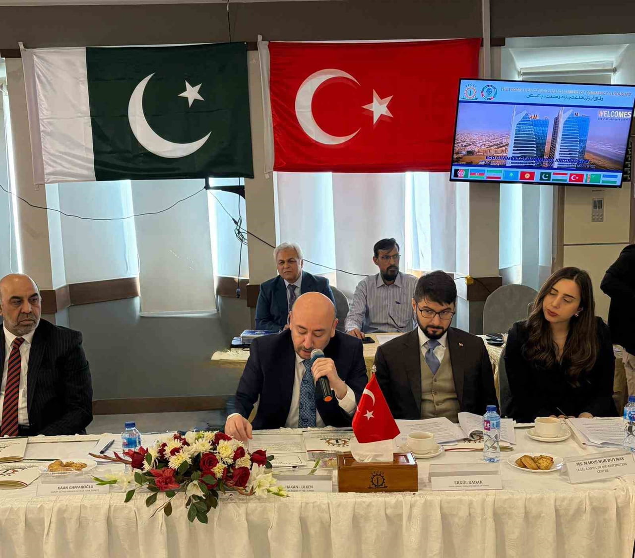 AYDIN TİCARET ODASI BAŞKANI (AYTO) VE TOBB YÖNETİM KURULU ÜYESİ HAKAN ÜLKEN, PAKİSTAN’IN KARAÇİ...