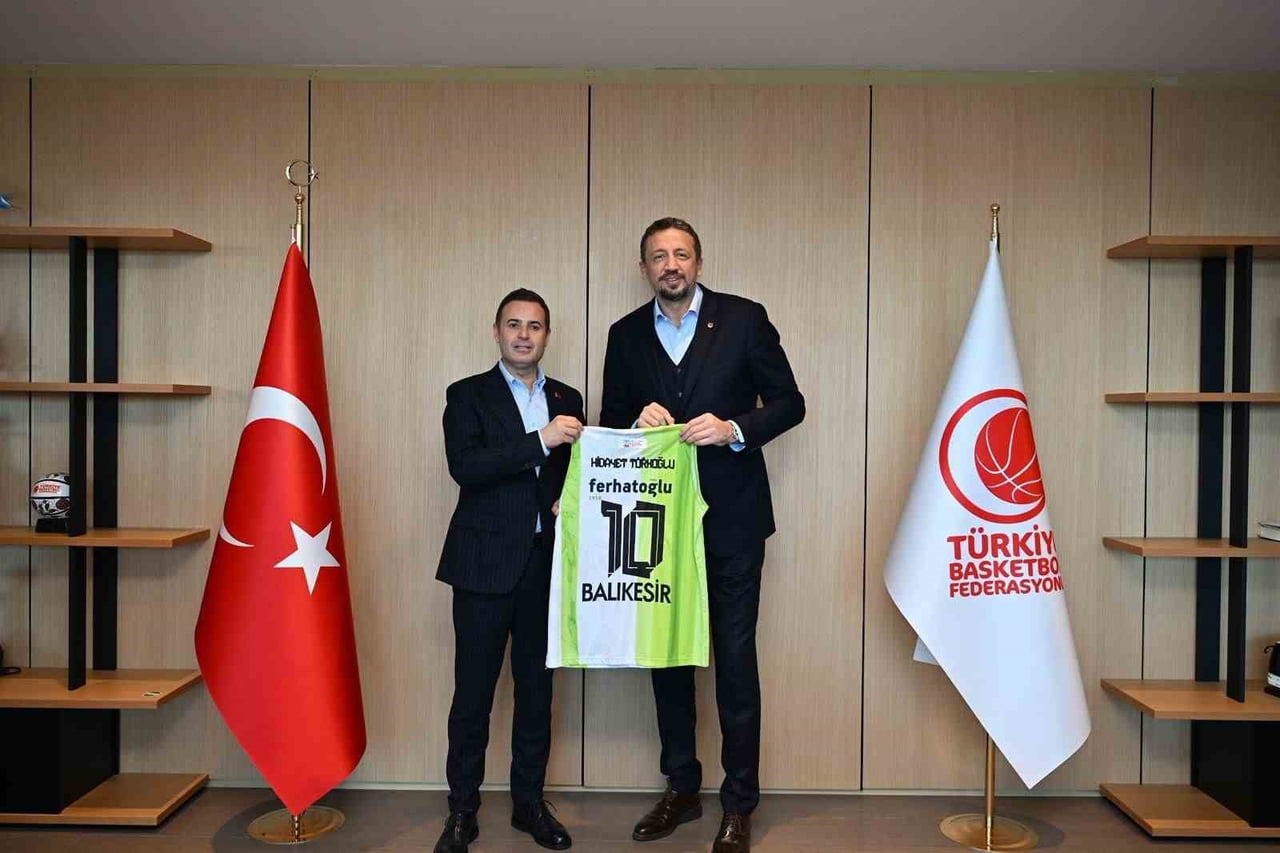 BALIKESİR BASKETBOLU İÇİN BAŞKAN AHMET AKIN'DAN TBF’YE ÖNEMLİ ZİYARET