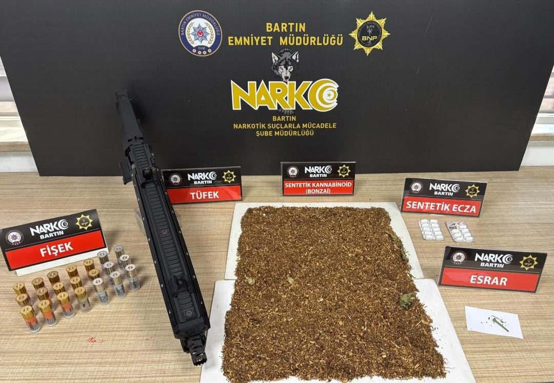 BARTIN'DA UYUŞTURUCU OPERASYONU: 6 GÖZALTI