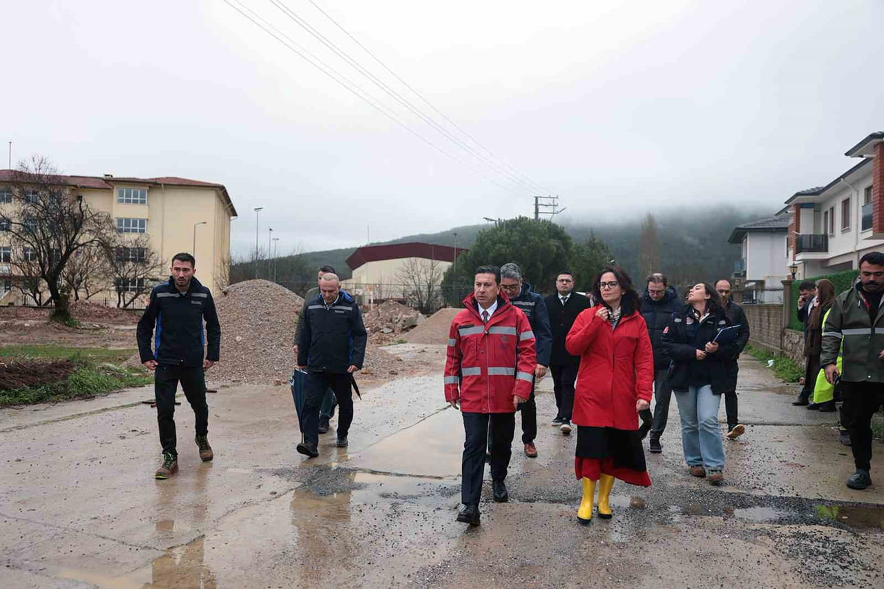 BAŞKAN ARAS, 502 MİLYONLUK YOL VE ALTYAPI YATIRIMINI YERİNDE İNCELEDİ