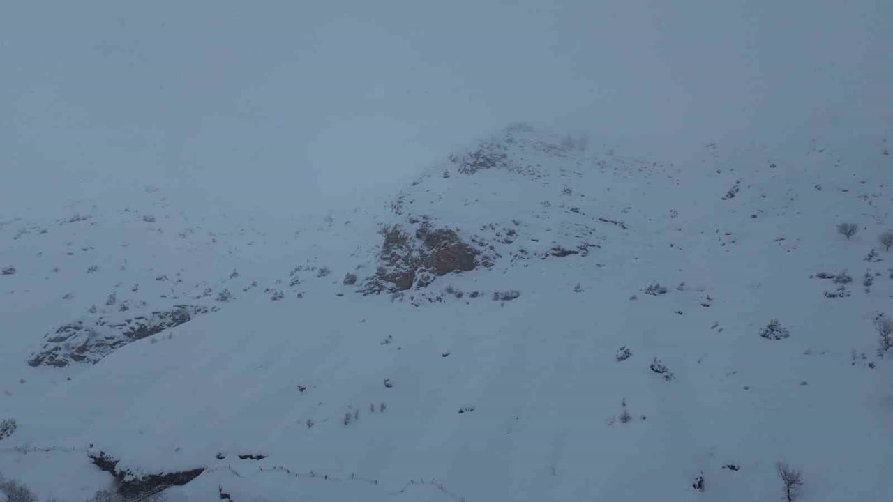 BATMAN'IN SASON İLÇESİNDE ETKİLİ OLAN KAR YAĞIŞI, BUZLANMA VE DON TEHLİKESİ NEDENİYLE TAŞIMALI...