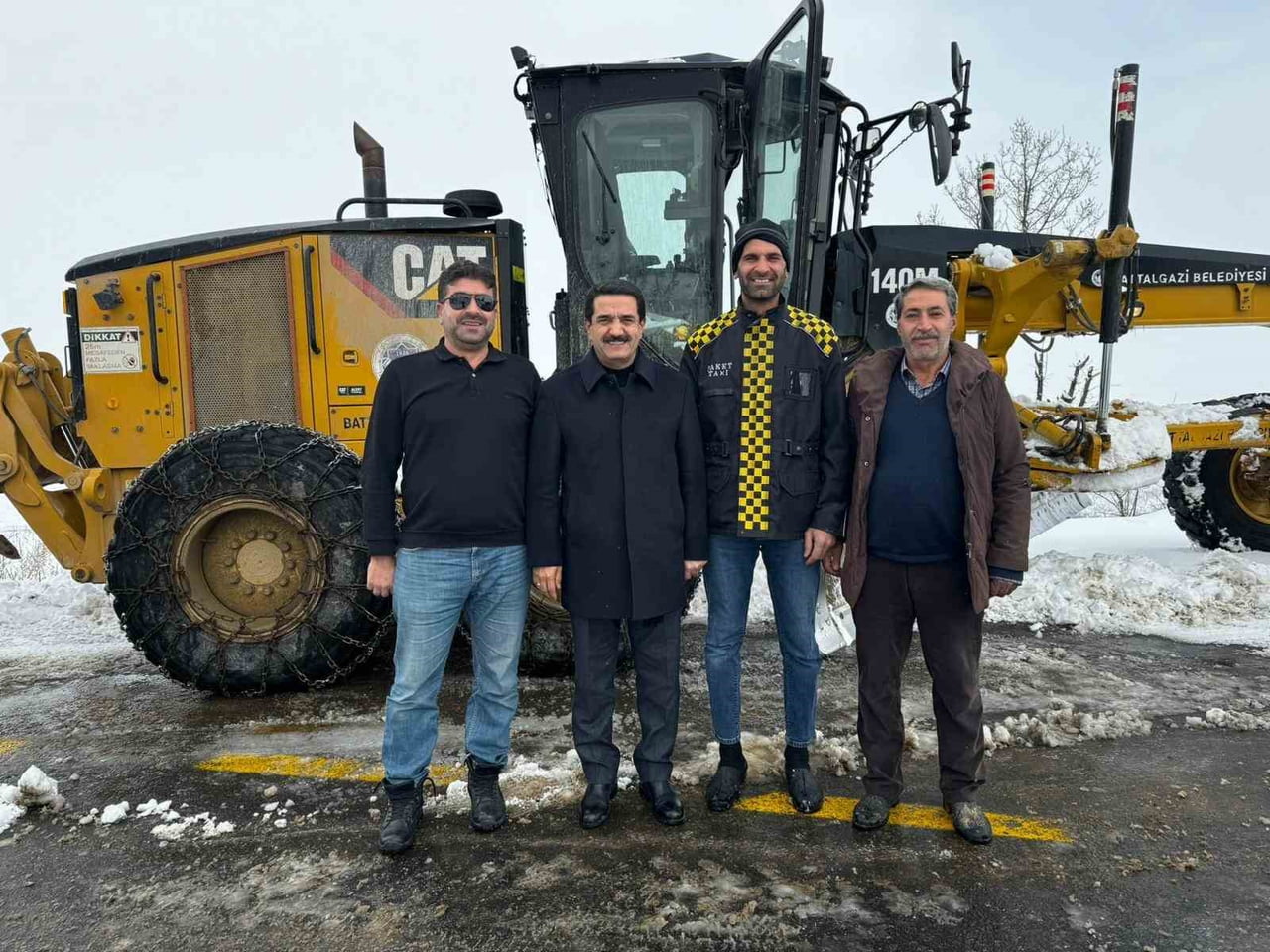 BATTALGAZİ BELEDİYE BAŞKANI TAŞKIN GECE GÜNDÜZ SAHADA